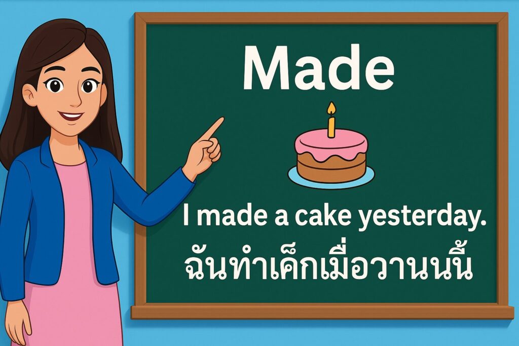 ตัวอย่างประโยค + วิธีใช้